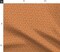 Ditsy Daisy Small Scale Summer Floral Native Plants Pumpkin Orange Fall Autumn Custom Printed Fabric by Spoonflower Various Fabrics by the Yard or Fat Quarter